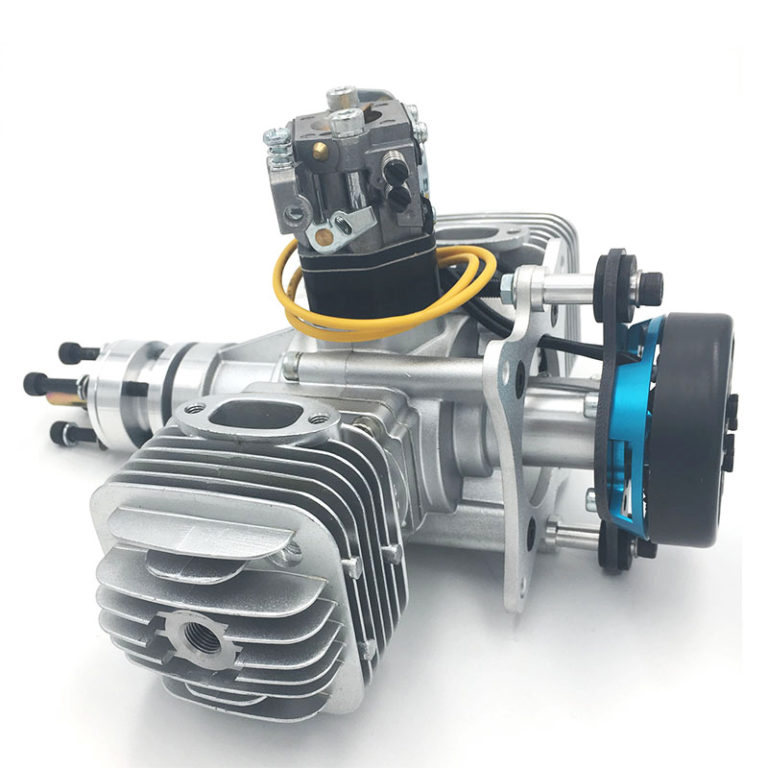 Dle 60cc Twin Uav Engine With 14v 80w 180w Alternator – Mugin Uav